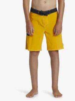 Quiksilver Boys 8-16 Saturn Board Shorts -Sunny Fit Wear aqbbs03141 quiksilverw njz0 frt1