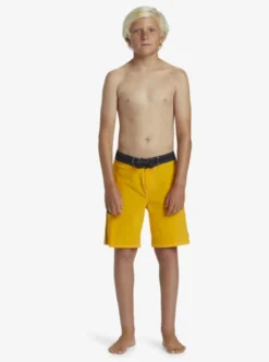 Quiksilver Boys 8-16 Saturn Board Shorts -Sunny Fit Wear aqbbs03141 quiksilverw njz0 frt9