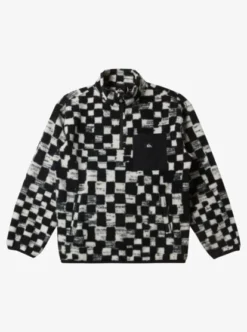 Quiksilver Boys 8-16 Saturn Distort Half-Zip Fleece