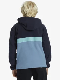 Quiksilver Boys 8-16 Surf Days Half-Zip Hoodie -Sunny Fit Wear aqbft03097 quiksilverw ktp0 bck1