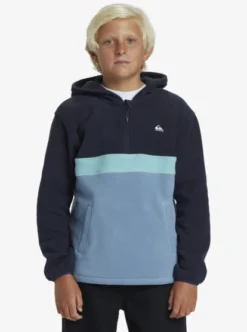 Quiksilver Boys 8-16 Surf Days Half-Zip Hoodie -Sunny Fit Wear aqbft03097 quiksilverw ktp0 frt1