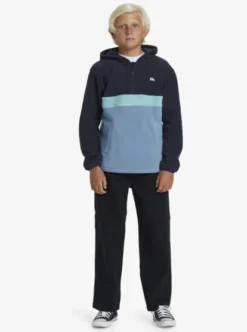 Quiksilver Boys 8-16 Surf Days Half-Zip Hoodie -Sunny Fit Wear aqbft03097 quiksilverw ktp0 frt9