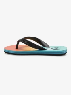 Quiksilver Boys Molokai Art Flip-Flops -Sunny Fit Wear aqbl100473 quiksilverp xbyw frt3