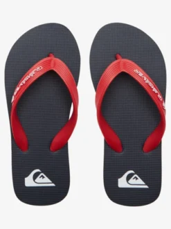 Quiksilver Boys Molokai Core Flip-Flops -Sunny Fit Wear aqbl100586 quiksilverp xbrb frt4