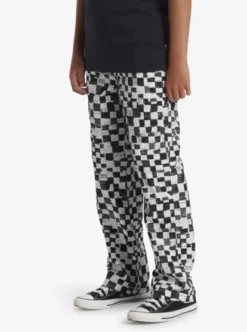 Quiksilver Boys 8-16 Saturn Distort Beach Beach Trousers -Sunny Fit Wear aqbnp03003 quiksilverw wbk6 frt2
