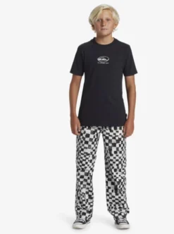 Quiksilver Boys 8-16 Saturn Distort Beach Beach Trousers -Sunny Fit Wear aqbnp03003 quiksilverw wbk6 frt9