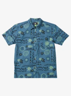 Quiksilver Boys 8-16 Radical Times Short Sleeve Shirt