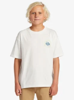 Quiksilver Boys 8-16 Flare T-Shirt -Sunny Fit Wear aqbzt04337 quiksilverw wbk0 frt1