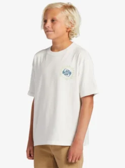 Quiksilver Boys 8-16 Flare T-Shirt -Sunny Fit Wear aqbzt04337 quiksilverw wbk0 frt2