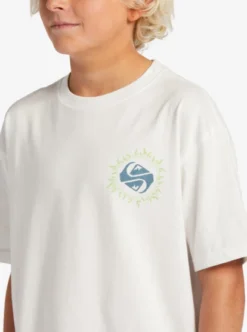 Quiksilver Boys 8-16 Flare T-Shirt -Sunny Fit Wear aqbzt04337 quiksilverw wbk0 frt3