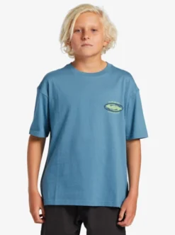 Quiksilver Boys 8-16 Worldwide T-Shirt -Sunny Fit Wear aqbzt04338 quiksilverw bmq0 frt1