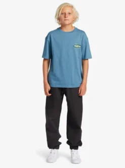 Quiksilver Boys 8-16 Worldwide T-Shirt -Sunny Fit Wear aqbzt04338 quiksilverw bmq0 frt9