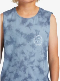 Quiksilver Boys 8-16 Splitting Hairs Sleeveless Muscle T-Shirt -Sunny Fit Wear aqbzt04358 quiksilverw byg0 frt3
