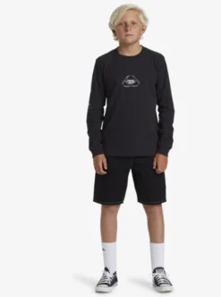 Quiksilver Boys 8-16 Bio Hazard Long Sleeve T-Shirt -Sunny Fit Wear aqbzt04379 quiksilverw kvj0 frt9