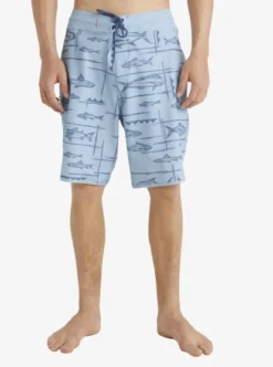 Quiksilver Mens Bento Box 19" Board Shorts -Sunny Fit Wear aqmbs03105 quiksilverw bhc9 frt1