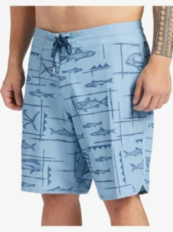 Quiksilver Mens Bento Box 19" Board Shorts -Sunny Fit Wear aqmbs03105 quiksilverw bhc9 frt4
