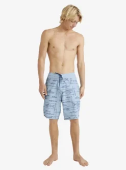 Quiksilver Mens Bento Box 19" Board Shorts -Sunny Fit Wear aqmbs03105 quiksilverw bhc9 frt9