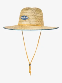 Quiksilver Mens Waterman Dredged Straw Lifeguard Hat
