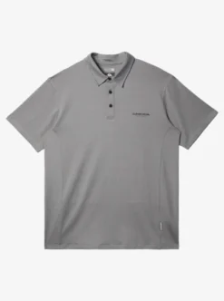 Quiksilver Mens Baitball Long Sleeve UPF 50 Surf Polo Shirt -Sunny Fit Wear aqmwr03039 quiksilverf skg0 frt1