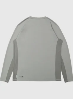 Quiksilver Mens Sea Grass Long Sleeve UPF 50 Surf T-Shirt -Sunny Fit Wear aqmwr03043 quiksilverf skg0 bck1