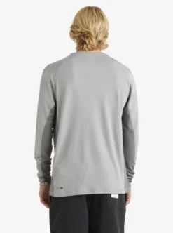 Quiksilver Mens Sea Grass Long Sleeve UPF 50 Surf T-Shirt -Sunny Fit Wear aqmwr03043 quiksilverw skg0 bck1