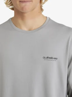 Quiksilver Mens Sea Grass Long Sleeve UPF 50 Surf T-Shirt -Sunny Fit Wear aqmwr03043 quiksilverw skg0 dtl1