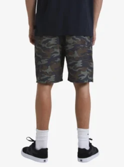 Quiksilver Mens Waterman Scout Zipper Print 19" Amphibian Boardshorts -Sunny Fit Wear aqmws03110 quiksilverw gpb6 bck1