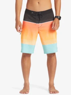 Quiksilver Mens Surfsilk Slab 20" Board Shorts -Sunny Fit Wear aqybs03593 quiksilverw kta9 frt1