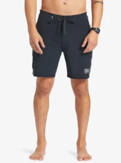 Quiksilver Mens Taped Beachshort 18" Beachshorts -Sunny Fit Wear aqybs03599 quiksilverw kvj0 frt1