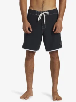 Quiksilver Mens Original Scallop 18" Board Shorts -Sunny Fit Wear aqybs03616 quiksilverw kvj0 frt1