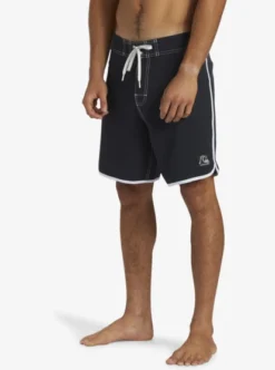 Quiksilver Mens Original Scallop 18" Board Shorts -Sunny Fit Wear aqybs03616 quiksilverw kvj0 frt2