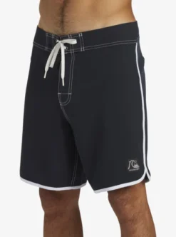 Quiksilver Mens Original Scallop 18" Board Shorts -Sunny Fit Wear aqybs03616 quiksilverw kvj0 frt3