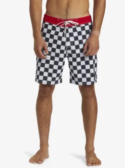 Quiksilver Mens Original Straight 18" Board Shorts -Sunny Fit Wear aqybs03623 quiksilverw kvj6 frt1