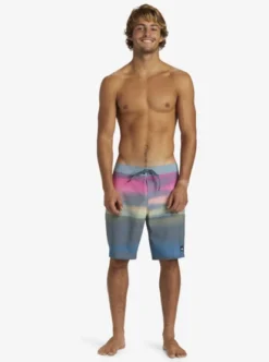 Quiksilver Mens Highline Straight 19" Board Shorts -Sunny Fit Wear aqybs03629 quiksilverw meq6 frt9