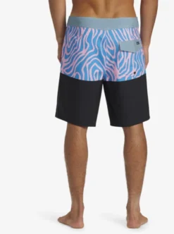 Quiksilver Mens Surfsilk Straight 19" Board Shorts -Sunny Fit Wear aqybs03646 quiksilverw bqy6 bck1