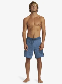Quiksilver Mens Scallop Blank Canvas 18" Board Shorts -Sunny Fit Wear aqybs03660 quiksilverw bsl8 frt9