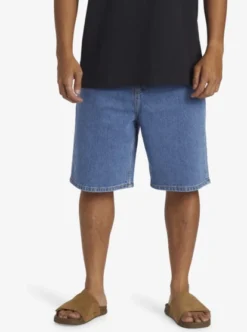 Quiksilver Mens Saturn Baggy Baggy Denim Shorts -Sunny Fit Wear aqyds03000 quiksilverw bsp0 frt1