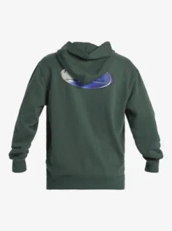 Quiksilver Mens Saturn N.A.R. Pullover Hoodie -Sunny Fit Wear aqyft03335 quiksilverv grt0 bck1
