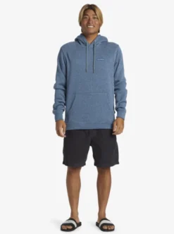 Quiksilver Mens Keller Pullover Hoodie -Sunny Fit Wear aqyft03340 quiksilverw bkfh frt9