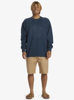 Quiksilver Mens Alex Kopps Pullover Sweatshirt -Sunny Fit Wear aqyft03360 quiksilverw bsl0 frt9