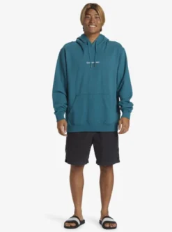 Quiksilver Mens DNA Omni Logo Pullover Hoodie -Sunny Fit Wear aqyft03373 quiksilverw bql0 frt9