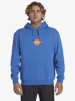 Quiksilver Mens Graphic Mix Pullover Hoodie -Sunny Fit Wear aqyft03376 quiksilverw bnj0 frt1