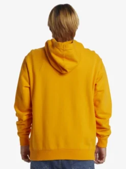 Quiksilver Mens DNA Petroglyph Pullover Hoodie -Sunny Fit Wear aqyft03381 quiksilverw njz0 bck1