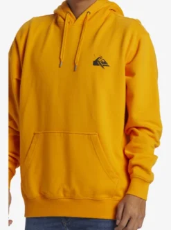 Quiksilver Mens DNA Petroglyph Pullover Hoodie -Sunny Fit Wear aqyft03381 quiksilverw njz0 frt3