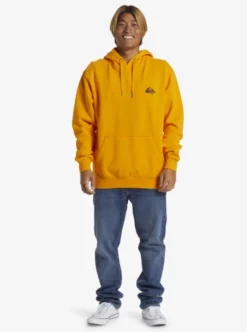 Quiksilver Mens DNA Petroglyph Pullover Hoodie -Sunny Fit Wear aqyft03381 quiksilverw njz0 frt9