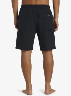 Quiksilver Mens Taxer Cargo 19" Amphibian Board Shorts -Sunny Fit Wear aqyhy03246 quiksilverw kvj0 bck1