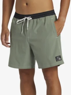 Quiksilver Mens Original Straight 17" Swim Shorts -Sunny Fit Wear aqyjv03131 quiksilverw glw0 frt3