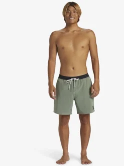 Quiksilver Mens Original Straight 17" Swim Shorts -Sunny Fit Wear aqyjv03131 quiksilverw glw0 frt9