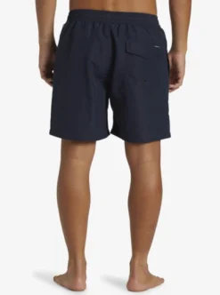 Quiksilver Mens Remade Taped Volley 17" Swim Shorts -Sunny Fit Wear aqyjv03138 quiksilverw ktp0 bck1