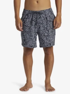 Quiksilver Mens Surfsilk Mix Volley 17" Swim Shorts -Sunny Fit Wear aqyjv03143 quiksilverw kvj6 frt1